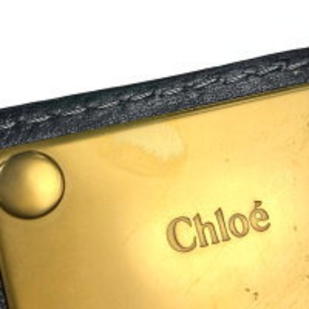 Chloe Paddington Shoulder Bag 2way black leather - Picture 5 of 6